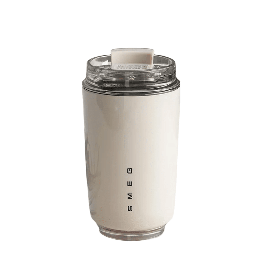 Insulated Stainless Steel Thermos Flask 320ml Double-Walled Hot Cold Leakproof Compact for Travel On the Go | Sansoti