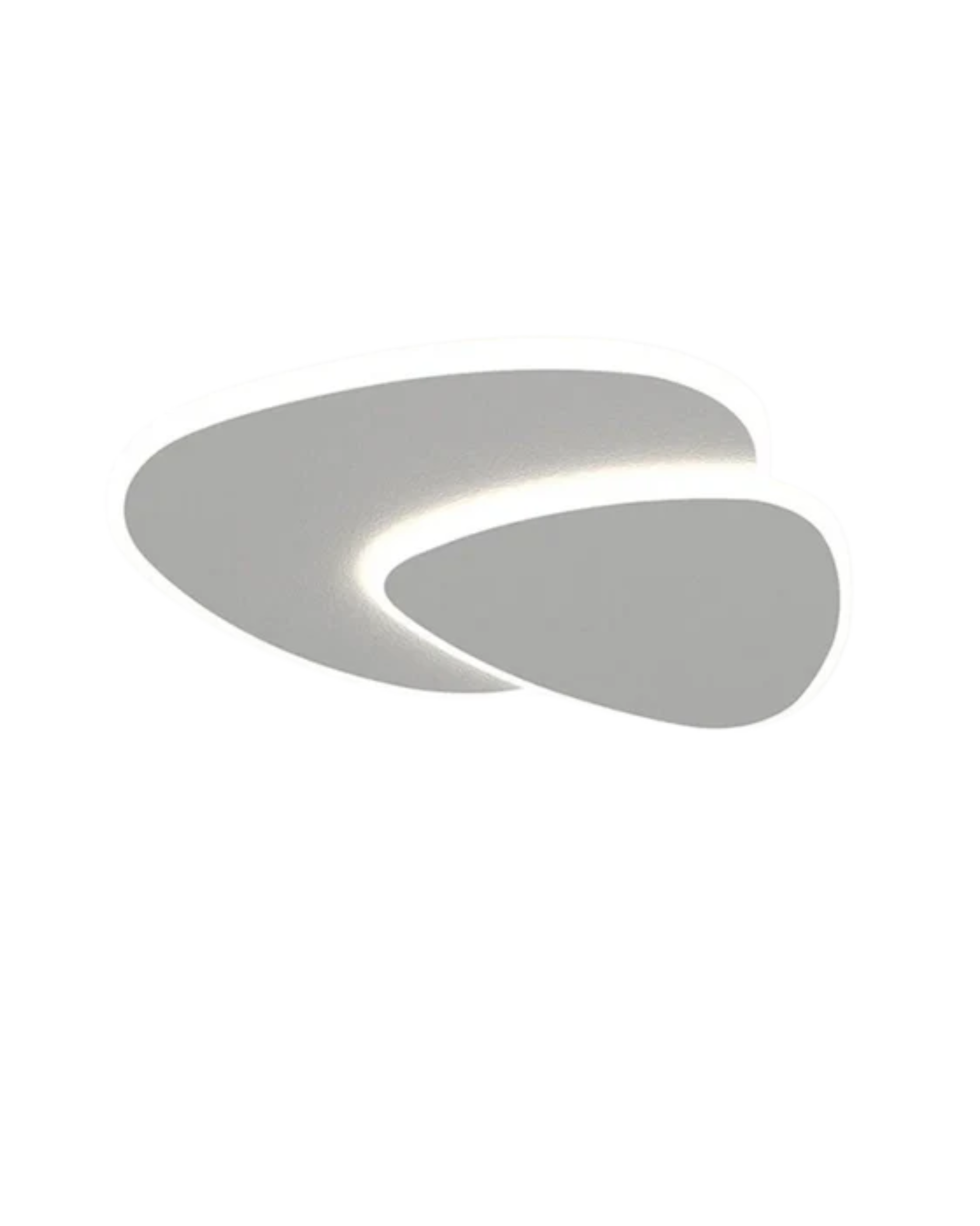 Plafondlamp Asymmetrisch Ontwerp LED Verlichting Warm Licht Modern Interieur Woonkamer Slaapkamer Eetkamer Minimalistische Designlamp | Sansoti