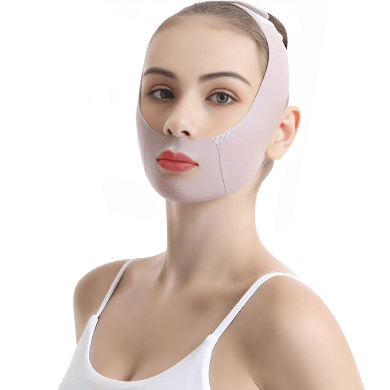 Gezichtscontour Masker – Modellerende V-Lift Gezichtsband voor Strakke Kaaklijnen | Sansoti