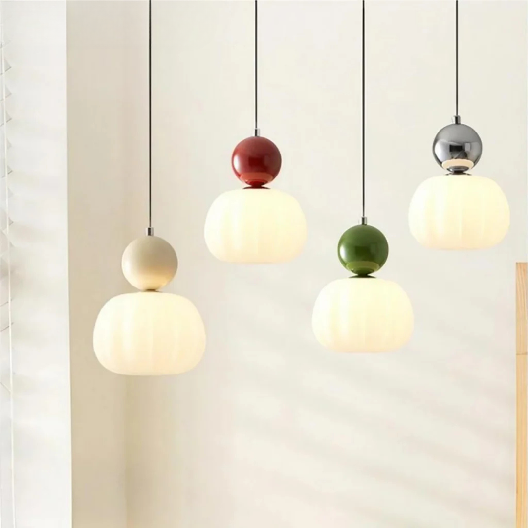 Suspension en Verre Style Art Déco – Lumière Chaude avec Élégance Luxueuse | Restfield