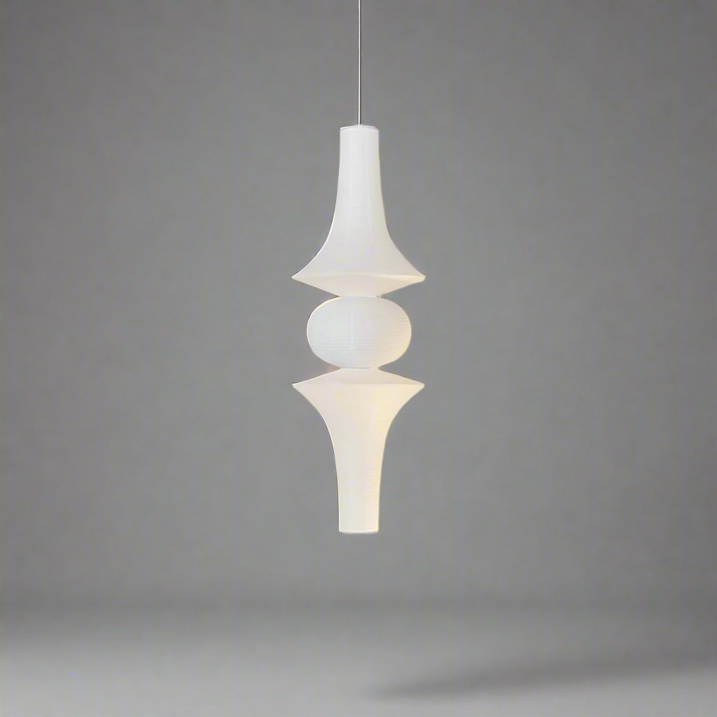 Hanglamp Japans Papier E27 LED Washi Plafondverlichting Beige Wit Sfeerverlichting Woonkamer Slaapkamer | Sansoti