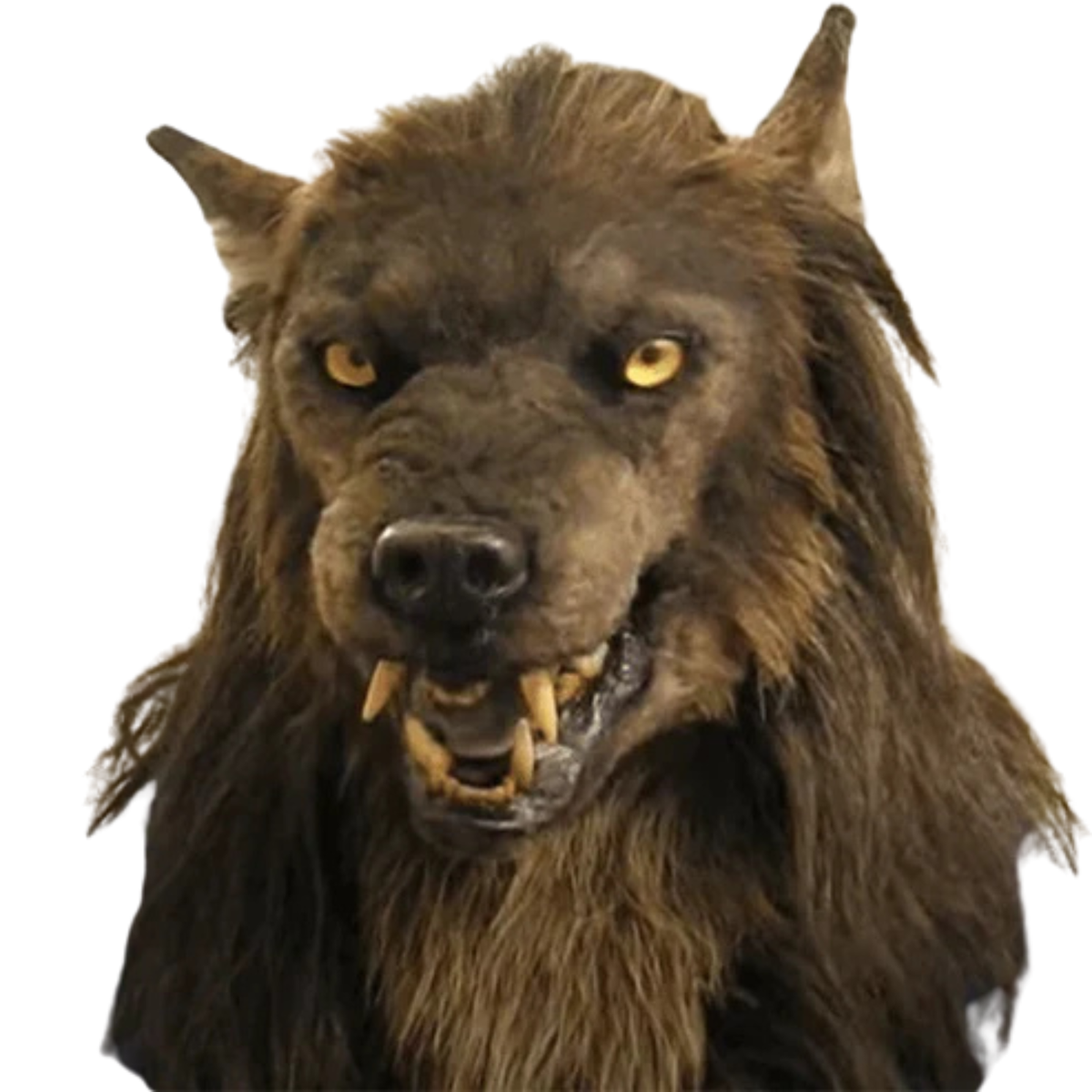 Realistisch Weerwolfmasker van Siliconen met Kunstbont voor Volwassenen Halloween Carnaval Cosplay Griezelfeest | Sansoti