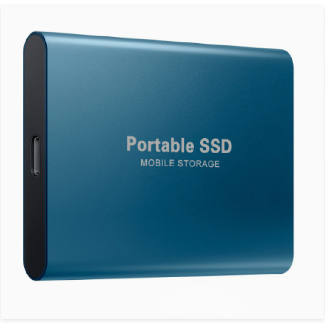 External SSD 2TB USB-C Fast Storage 1050MB/s Compact Portable Drive Computer Laptop Backup Security | Sansoti
