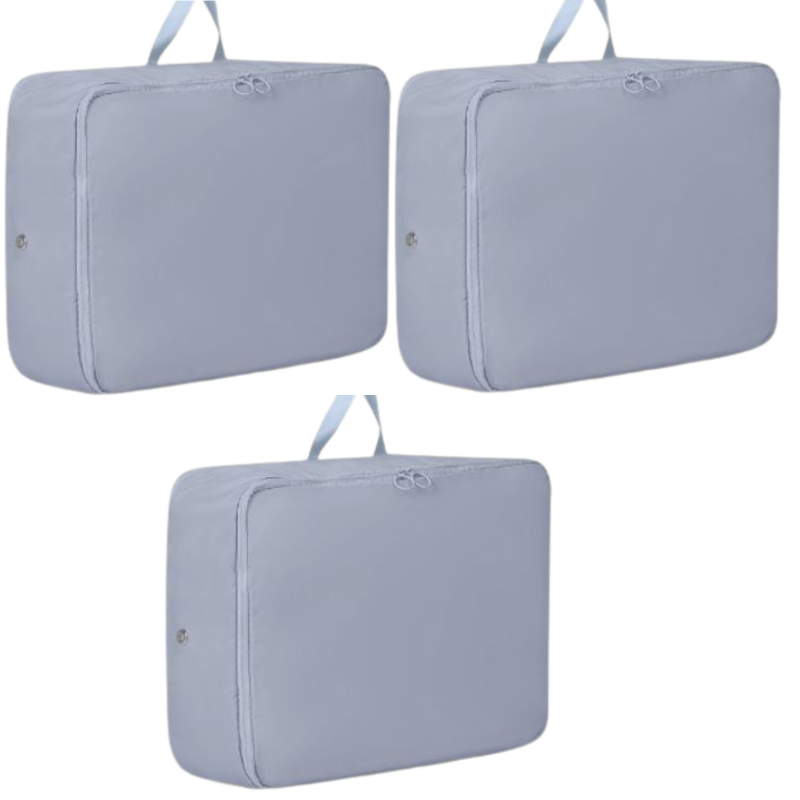 Sac de rangement compressible pour vêtements – organiseur de voyage gain de place pour valise et armoire