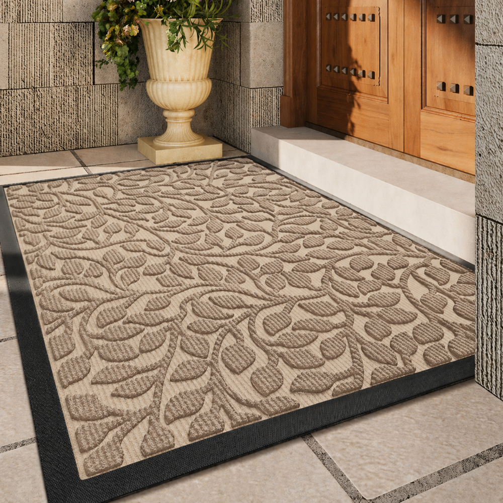 Antislip Deurmat Rubber Buitenmat Entree Portiek Gang Vlekbestendig Weerbestendige Mat voor Binnen en Buiten | Sansoti