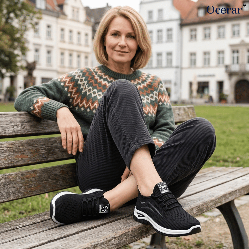 Lichtgewicht Dames Sneaker - Ademend Mesh met EVA-Zool - Ultracomfortabel voor Dagelijks Gebruik - Moderne Stijl | Sansoti