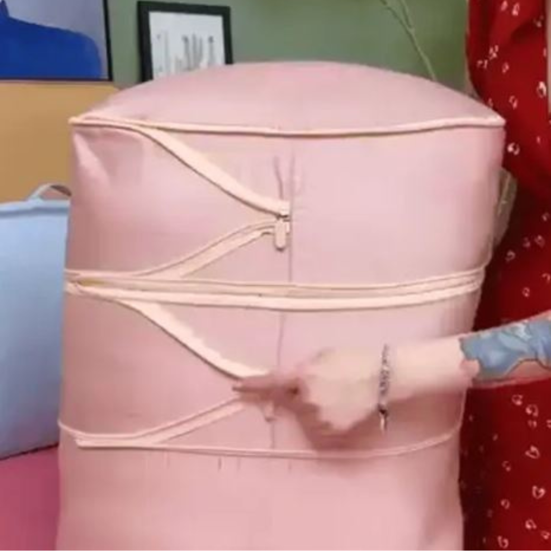 Sac de rangement compressible pour vêtements – organiseur de voyage gain de place pour valise et armoire