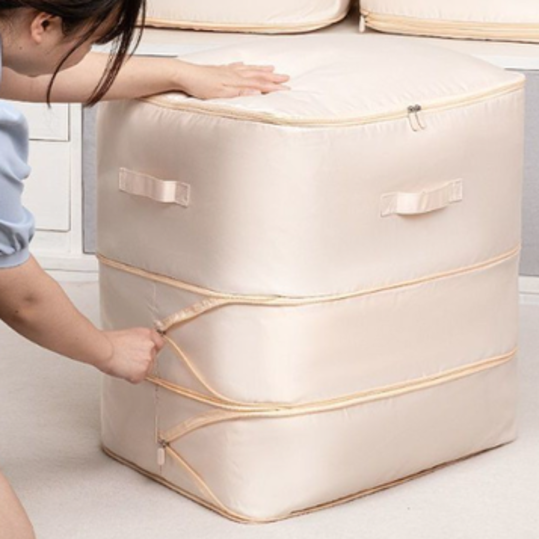 Sac de rangement compressible pour vêtements – organiseur de voyage gain de place pour valise et armoire