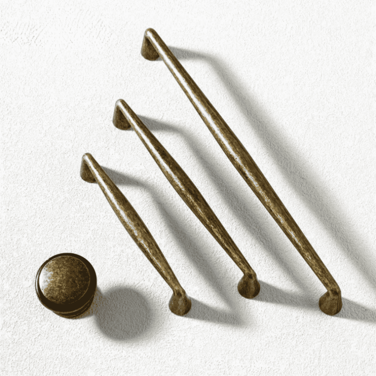 Vintage Knobs & Handles Bronze Zinc Alloy Furniture Cabinet Drawer Classic Antique Cabinet Handle Retro Door | Sansoti