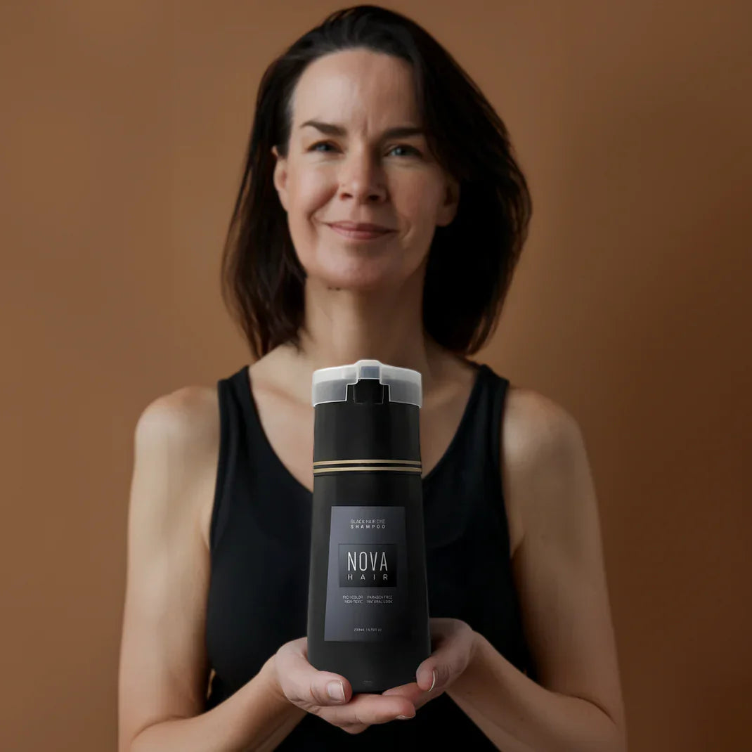 Kleurshampoo 200 ml voor Natuurlijk Uitziend Haar – Snelle Verzorging en Kleur in Één Stap | Sansoti