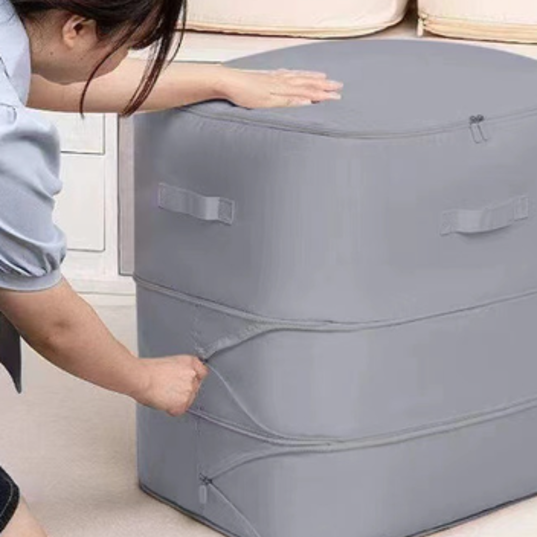 Sac de rangement compressible pour vêtements – organiseur de voyage gain de place pour valise et armoire