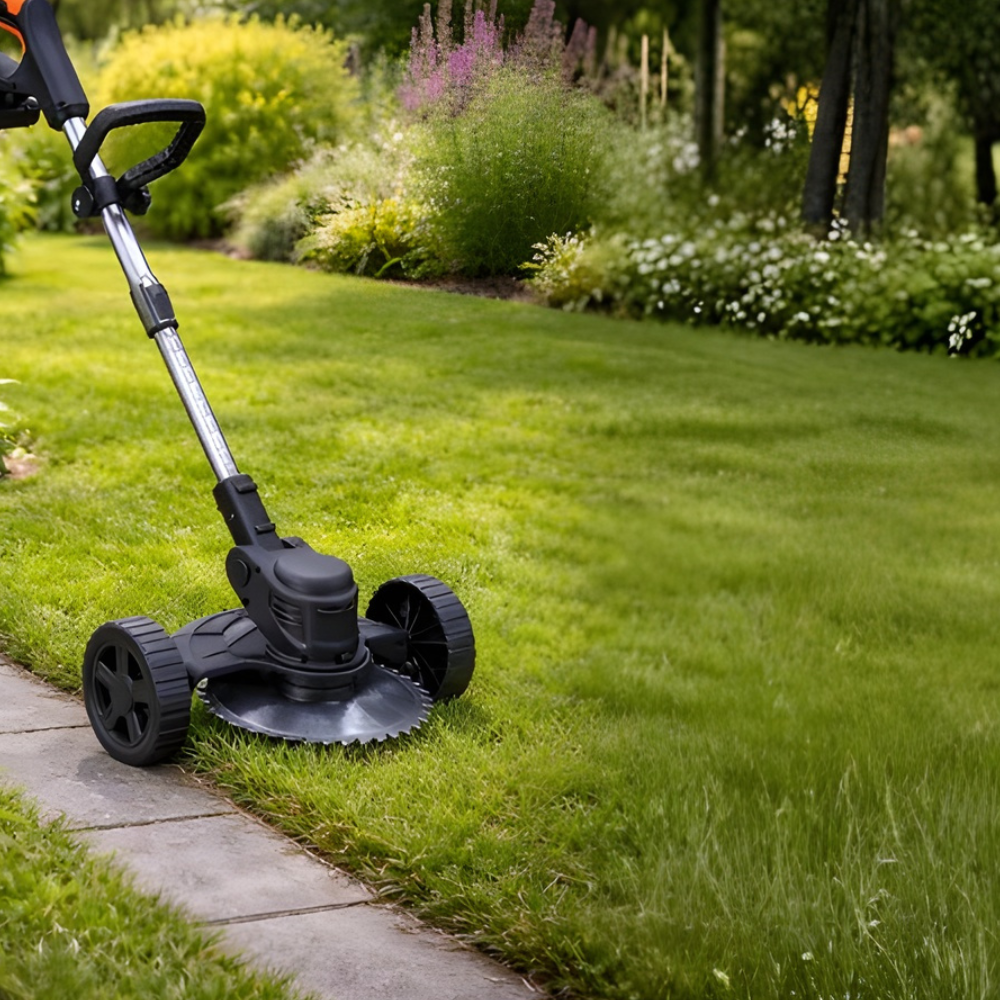 Wireless Grass Trimmer 21V 850W — 3-in-1 Trimming Edging Mowing 15cm Cutting Width 2.1kg Lithium Battery for Garden | Sansoti