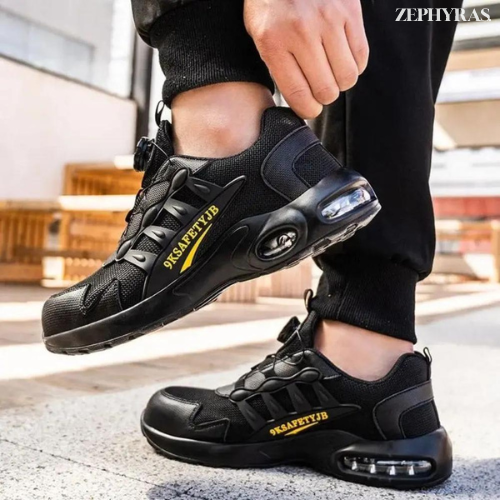 Veiligheidsschoenen Heren Stalen Neus Antislip Werkschoenen Waterdicht Ademend Kevlar Zool Bescherming | Sansoti