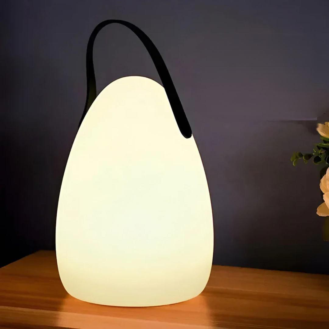 Draadloze Oplaadbare Tafellamp Waterdicht LED 16 Kleuren met Afstandsbediening voor Binnen en Buiten | Sansoti