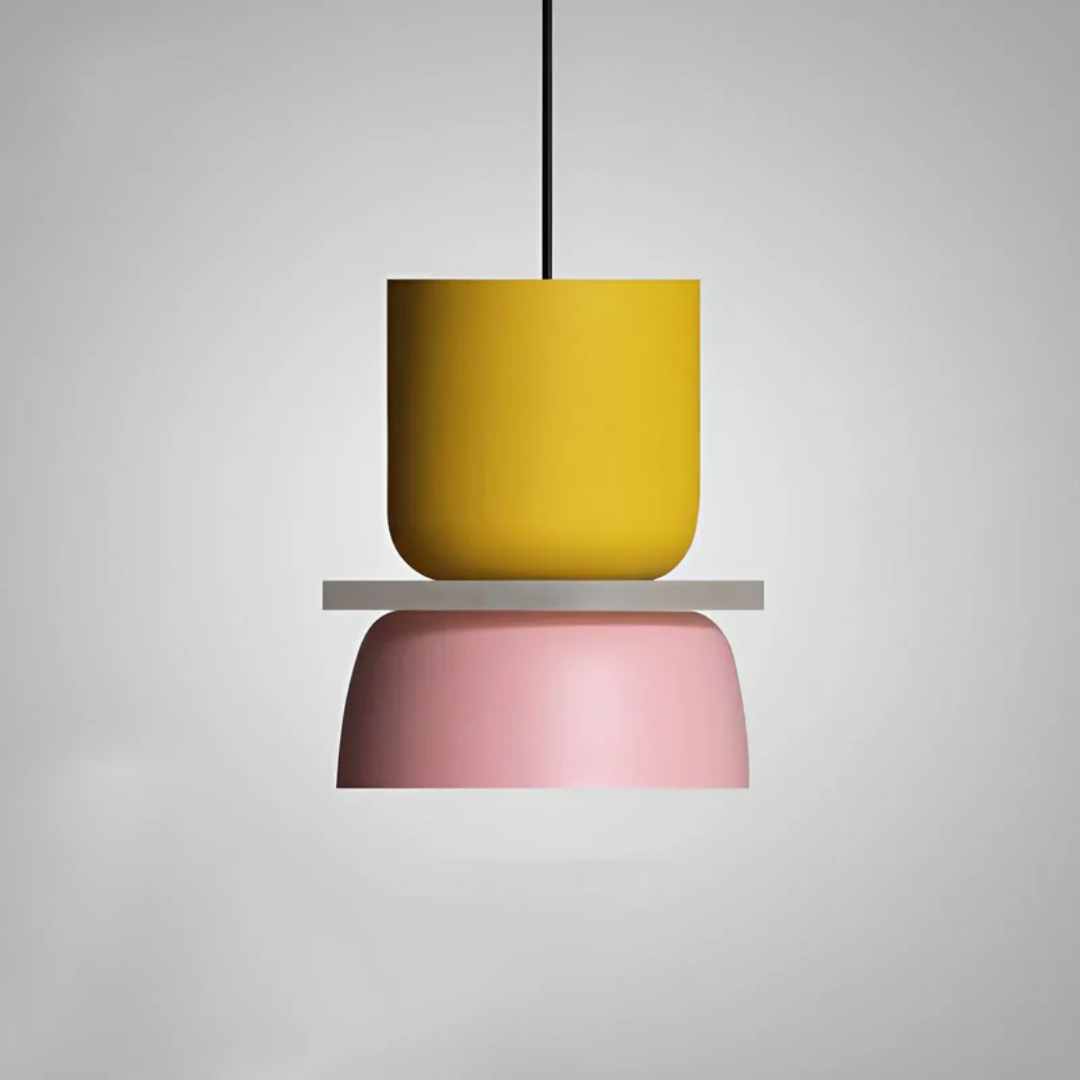 Kleurrijke LED Hanglamp Metaal Modern Design Woonkamer Slaapkamer | Sansoti
