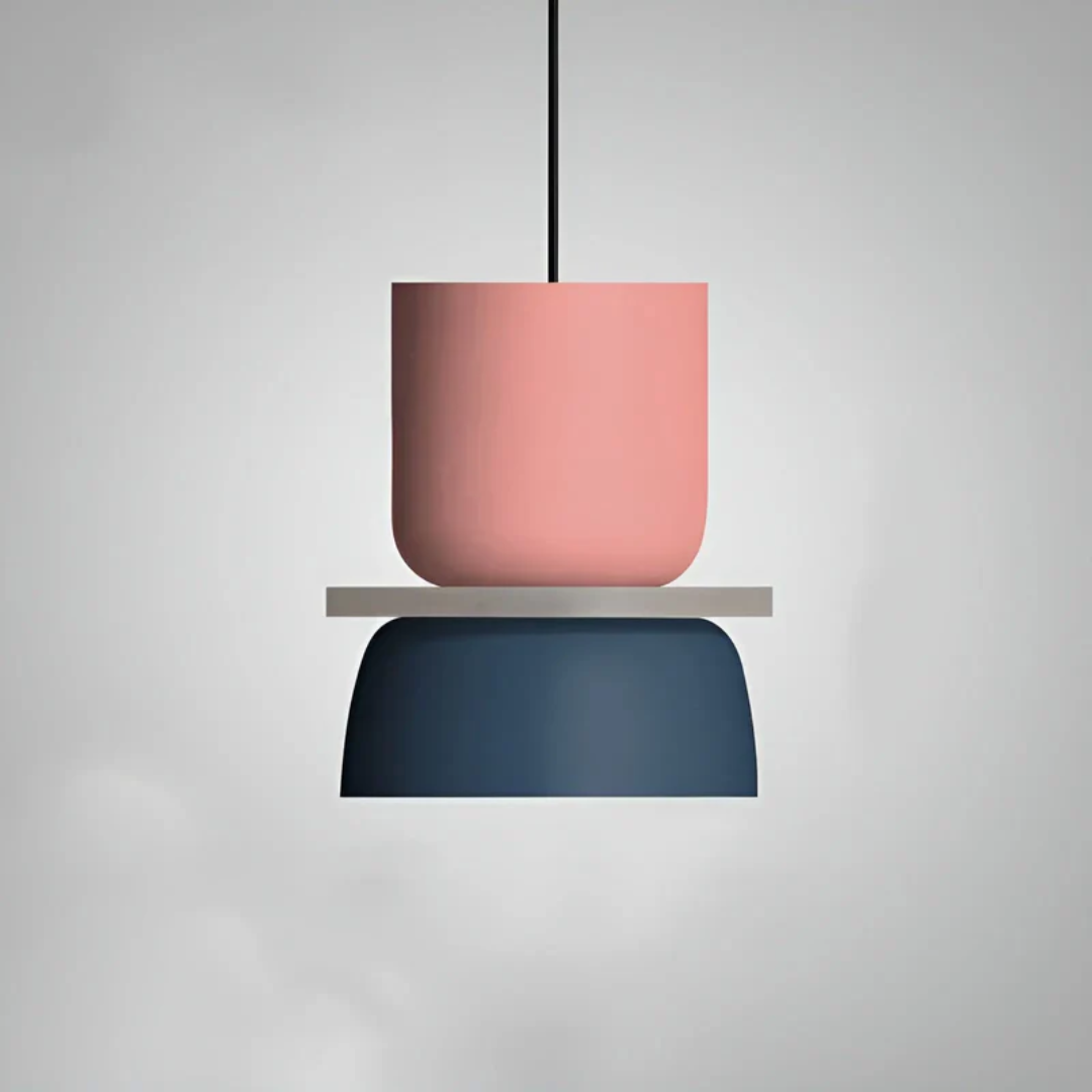 Kleurrijke LED Hanglamp Metaal Modern Design Woonkamer Slaapkamer | Sansoti