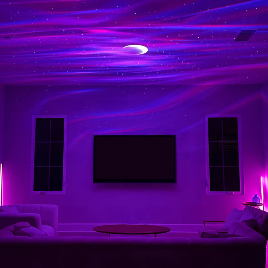 Lampe projecteur ciel étoilé avec télécommande 24 couleurs | Restfield