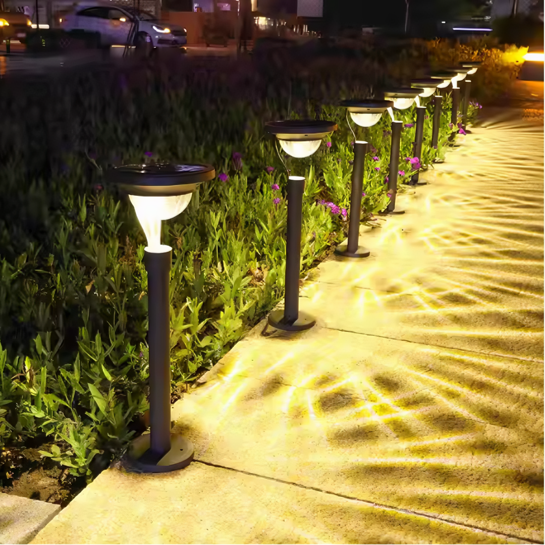 Solarlamp Padverlichting met Automatische Sensor – Weerbestendig IP65 Tuinlicht op Zonne-energie | Sansoti