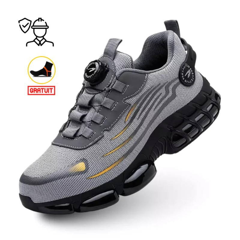 Werkschoenen met Stalen Neus en Antislip Rubberzool voor Maximale Veiligheid | Sansoti