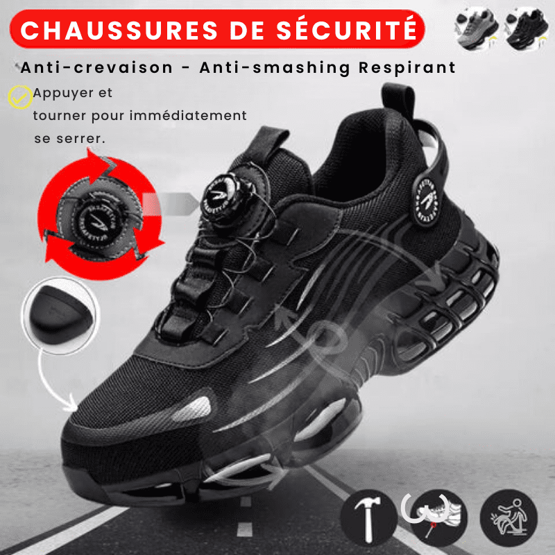 Werkschoenen met Stalen Neus en Antislip Rubberzool voor Maximale Veiligheid | Sansoti
