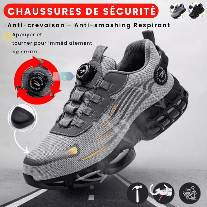 Werkschoenen met Stalen Neus en Antislip Rubberzool voor Maximale Veiligheid | Sansoti