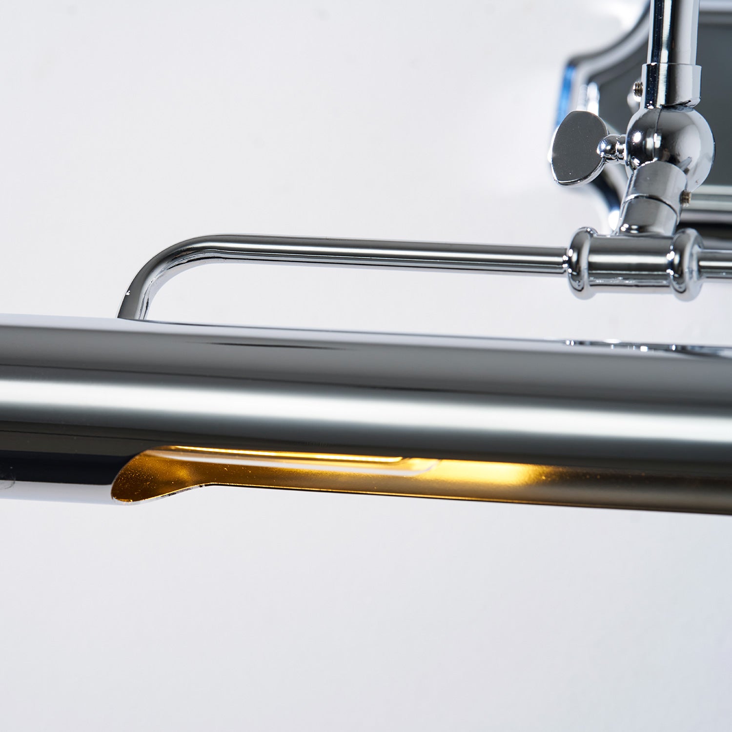 Vellichor Wandlamp met Verstelbare Arm - Zwanenhals Leeslamp voor Schilderijen en Spiegels - Industriële Wandverlichting | Sansoti