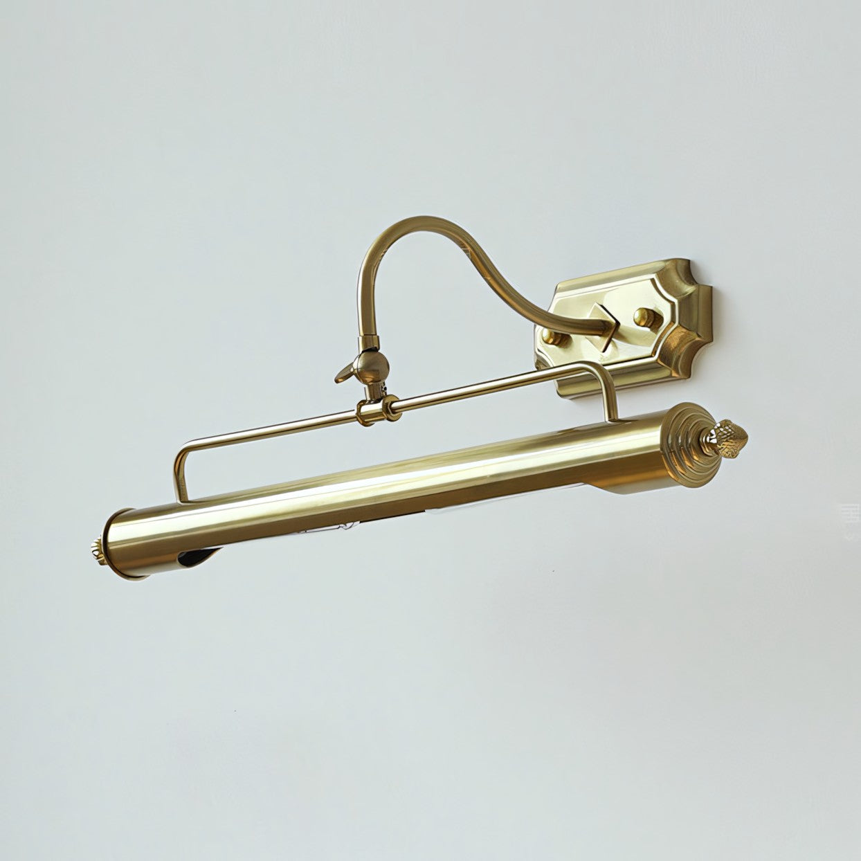 Vellichor Wandlamp met Verstelbare Arm - Zwanenhals Leeslamp voor Schilderijen en Spiegels - Industriële Wandverlichting | Sansoti