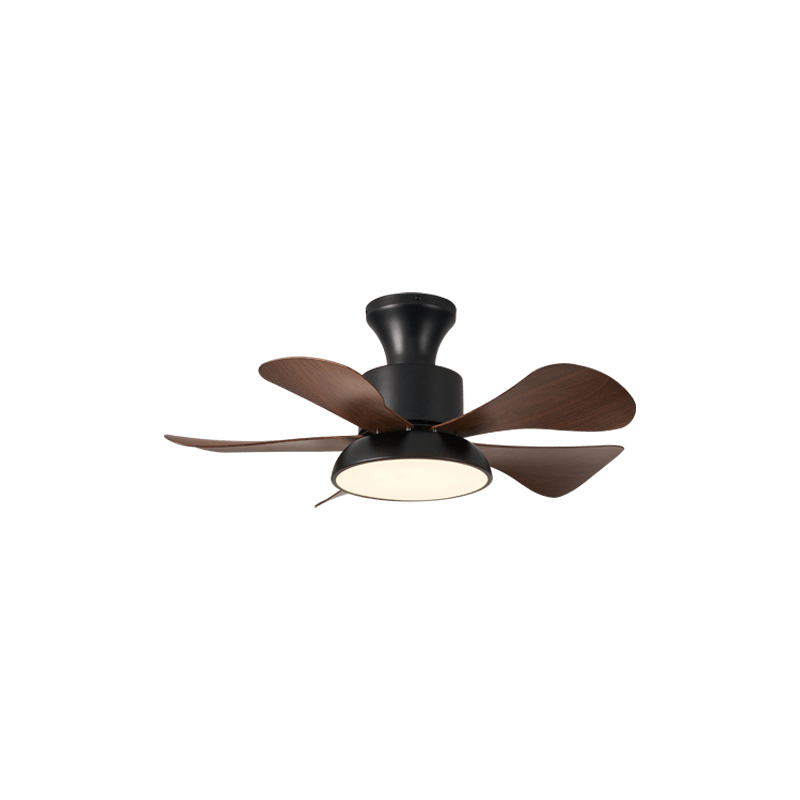 Archer Plafondventilator met Verlichting 70cm Ø | 6-Snelheden Afstandsbediening DC Motor | Sansoti