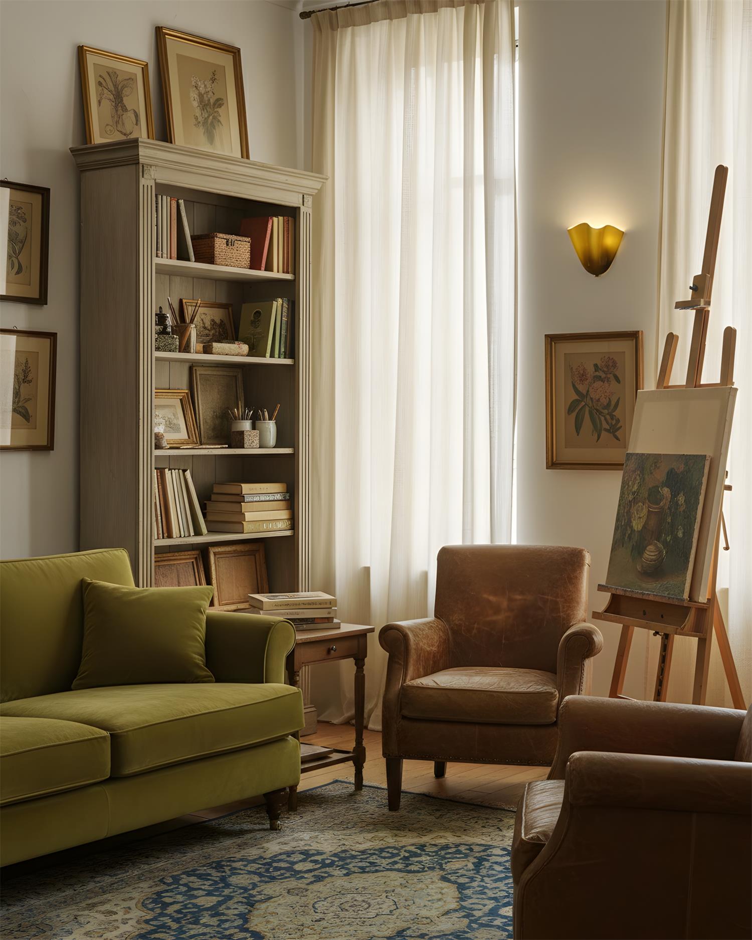 Design Wandleuchte aus mundgeblasenem Glas – Skulpturale Wandbeleuchtung für modernes Interieur