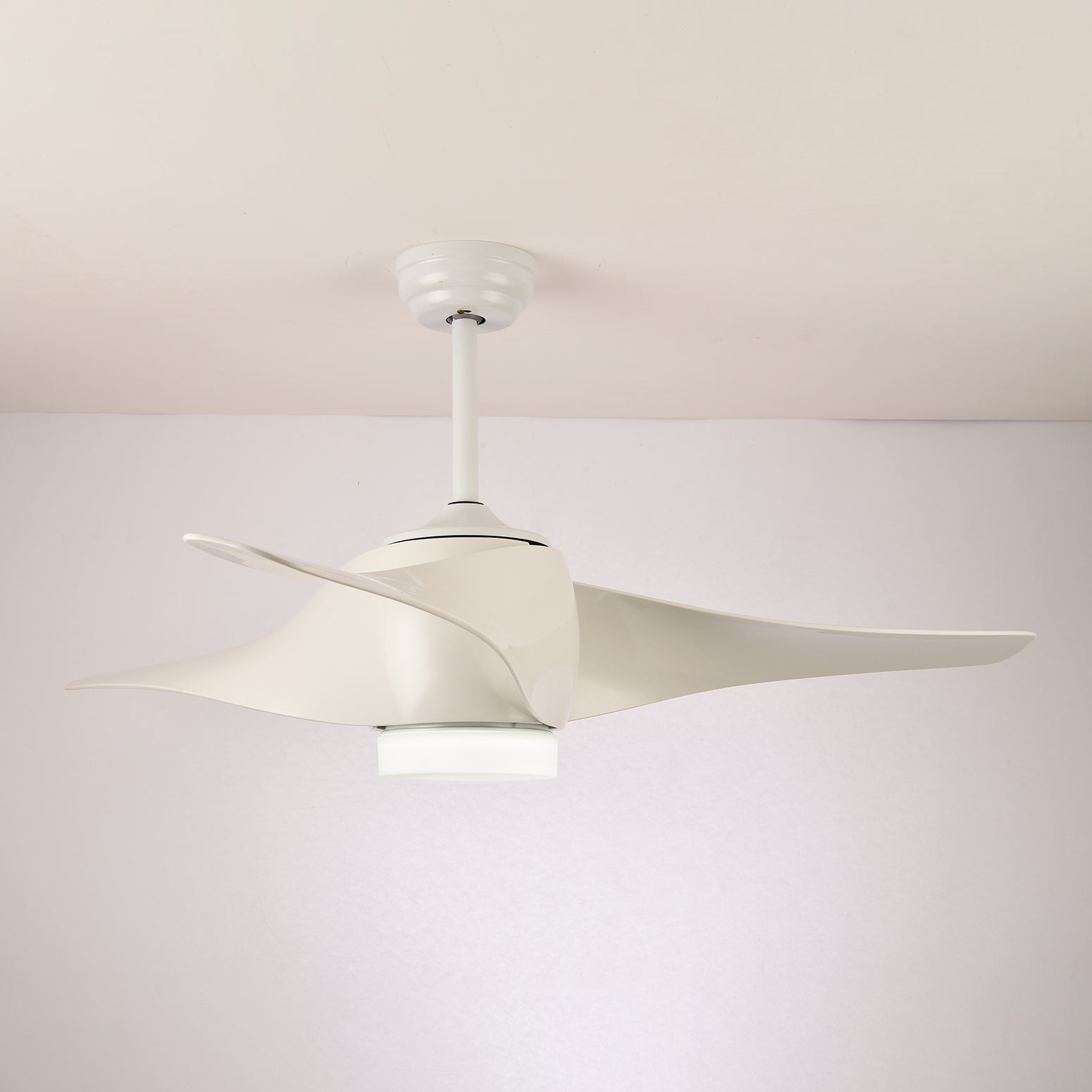 Ceiling Fan with Lighting Umber – Ø132 cm Modern Fan with LED Lamp | Sansoti