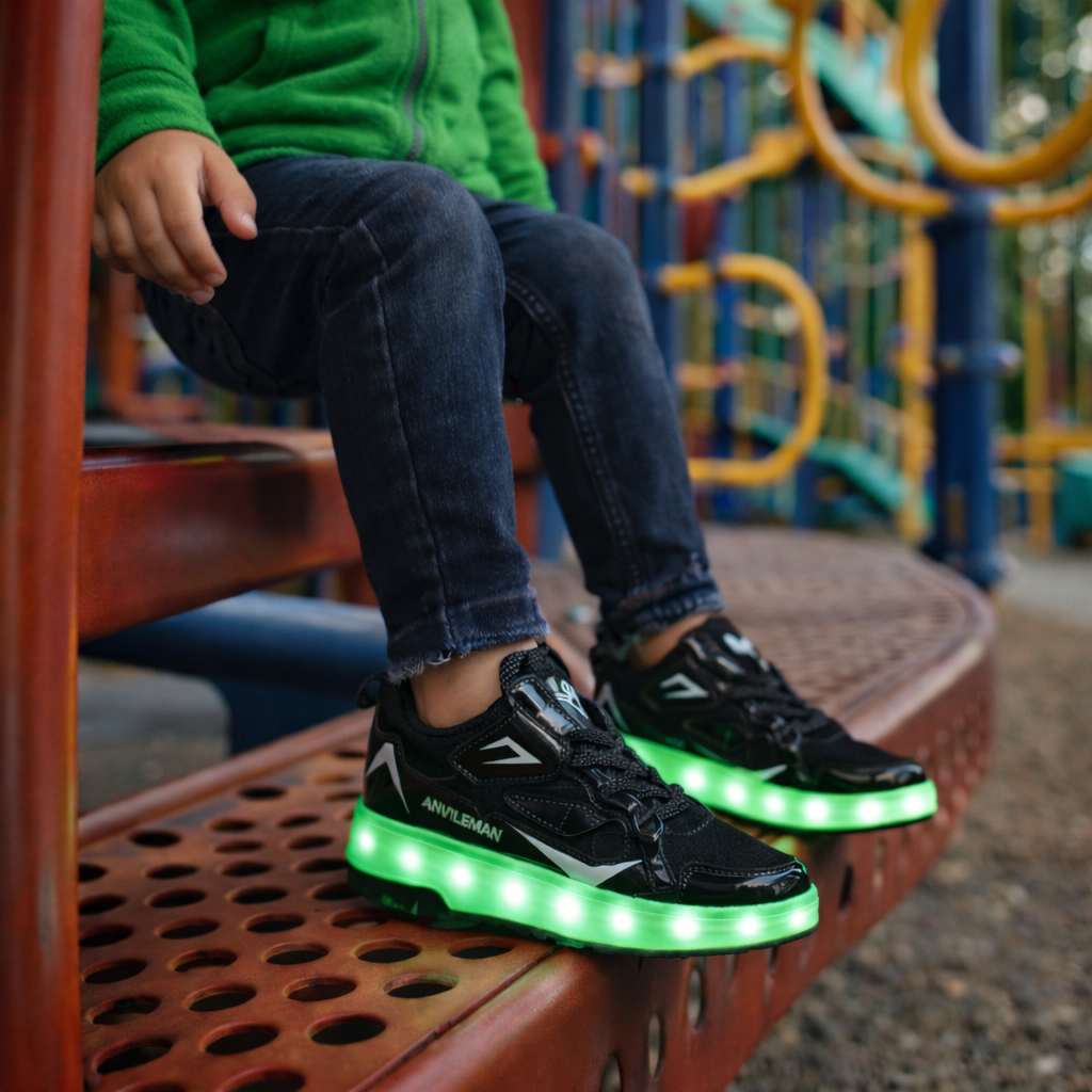 LED Wieltjesschoenen voor Kinderen – Met Verlichting | Sansoti