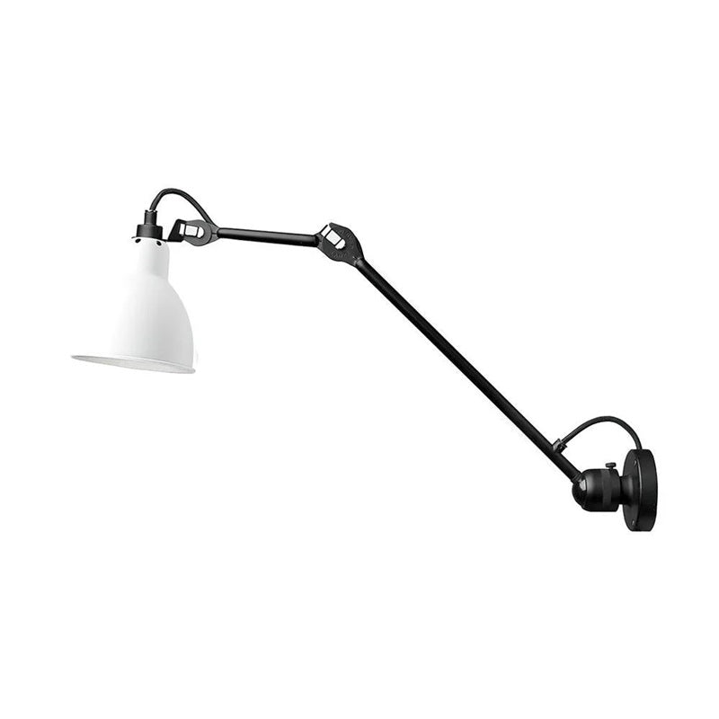 Verstelbare Wandlamp Zwart Mat 15cm Breedte Met Scharnierende Arm Voor Leeshoek Kantoor Werklamp Modern Design | Sansoti