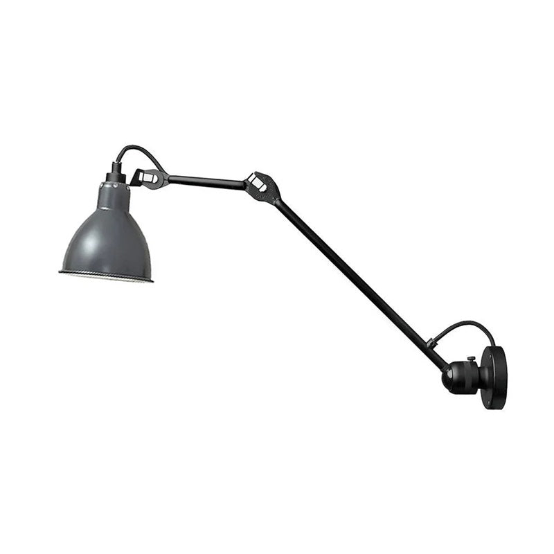 Verstelbare Wandlamp Zwart Mat 15cm Breedte Met Scharnierende Arm Voor Leeshoek Kantoor Werklamp Modern Design | Sansoti