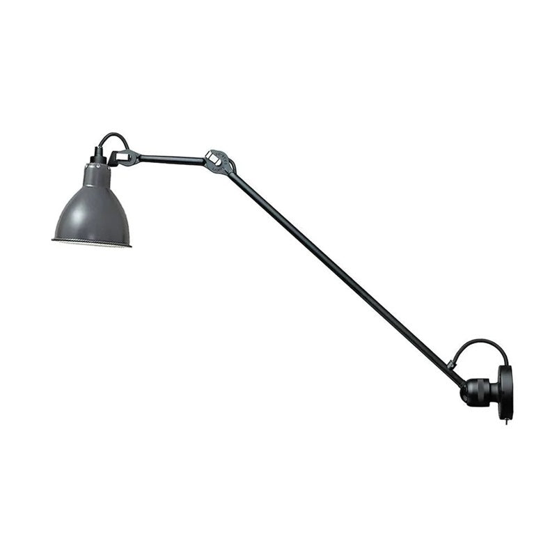 Verstelbare Wandlamp Zwart Mat 15cm Breedte Met Scharnierende Arm Voor Leeshoek Kantoor Werklamp Modern Design | Sansoti