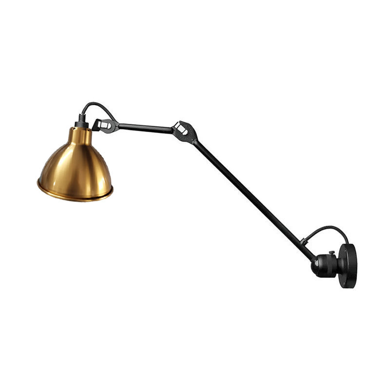 Verstelbare Wandlamp Zwart Mat 15cm Breedte Met Scharnierende Arm Voor Leeshoek Kantoor Werklamp Modern Design | Sansoti