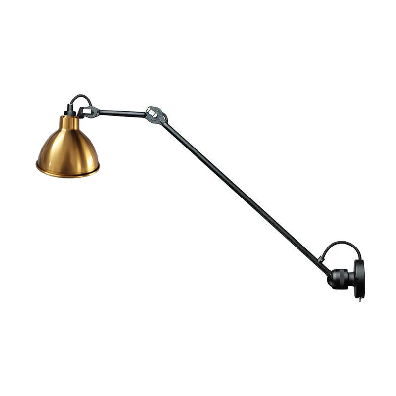 Verstelbare Wandlamp Zwart Mat 15cm Breedte Met Scharnierende Arm Voor Leeshoek Kantoor Werklamp Modern Design | Sansoti