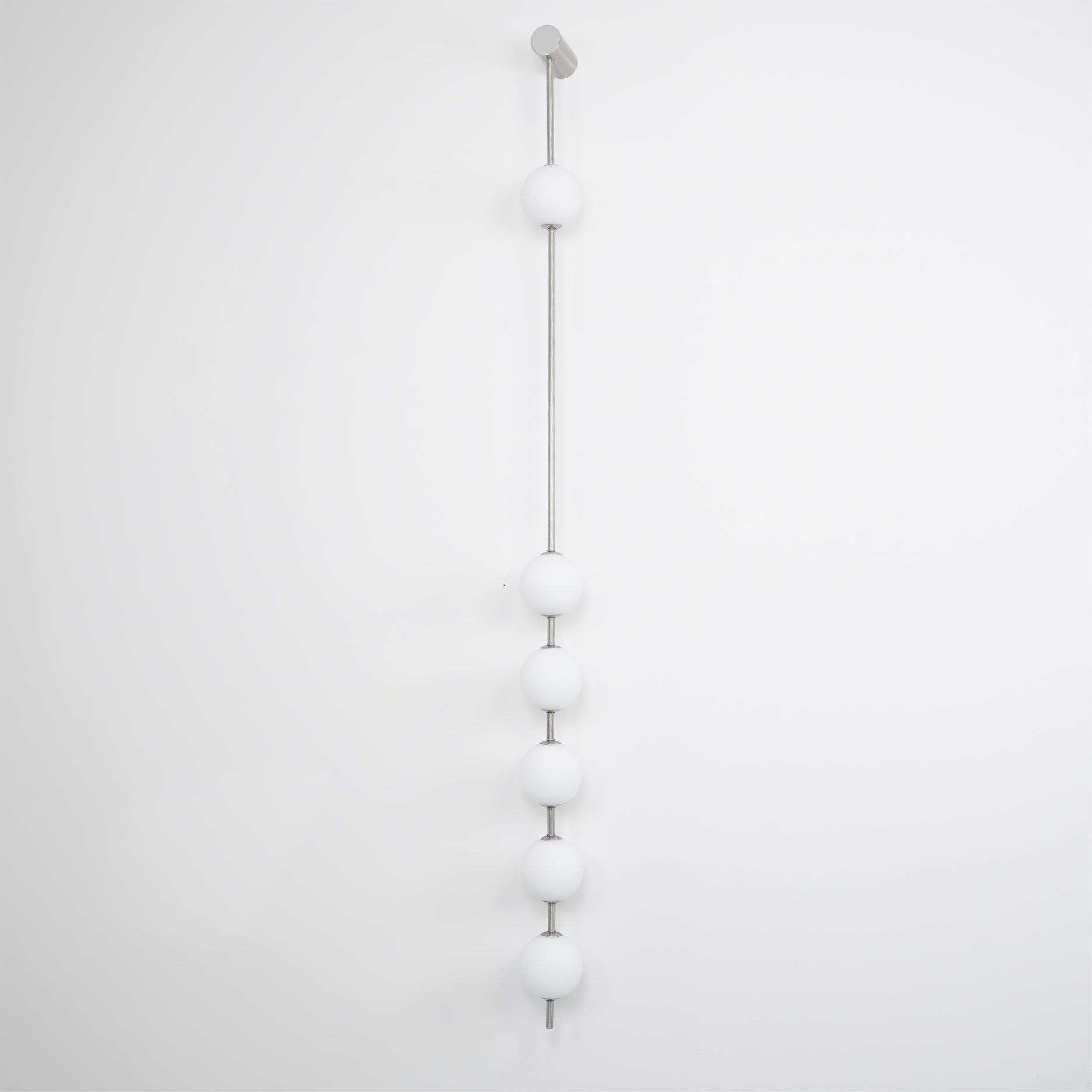 Verticale Glazen Wandlamp met Messing - Design Verlichting voor Gang & Entree | Sansoti