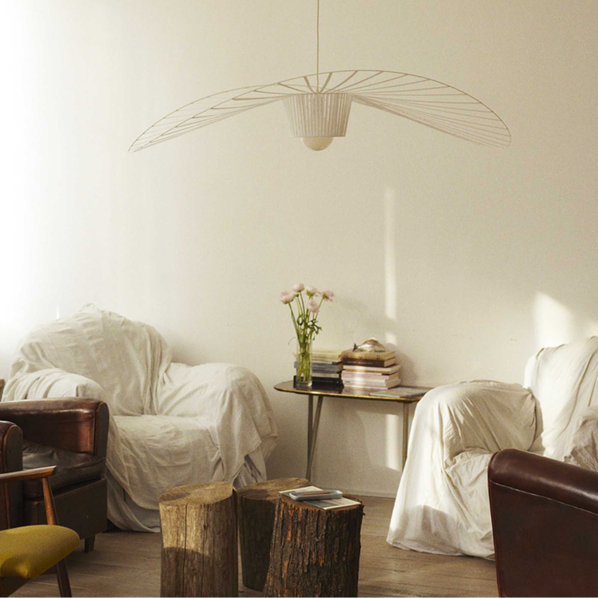 Vertigo Hanglamp Fiberglass Sculptuur met Vloeiende Silhouet Modern Design | Sansoti