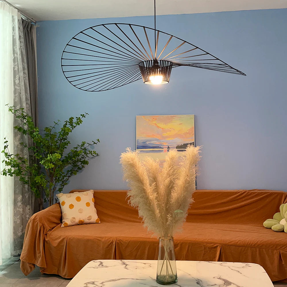 Vertigo Hanglamp Fiberglass Sculptuur met Vloeiende Silhouet Modern Design | Sansoti