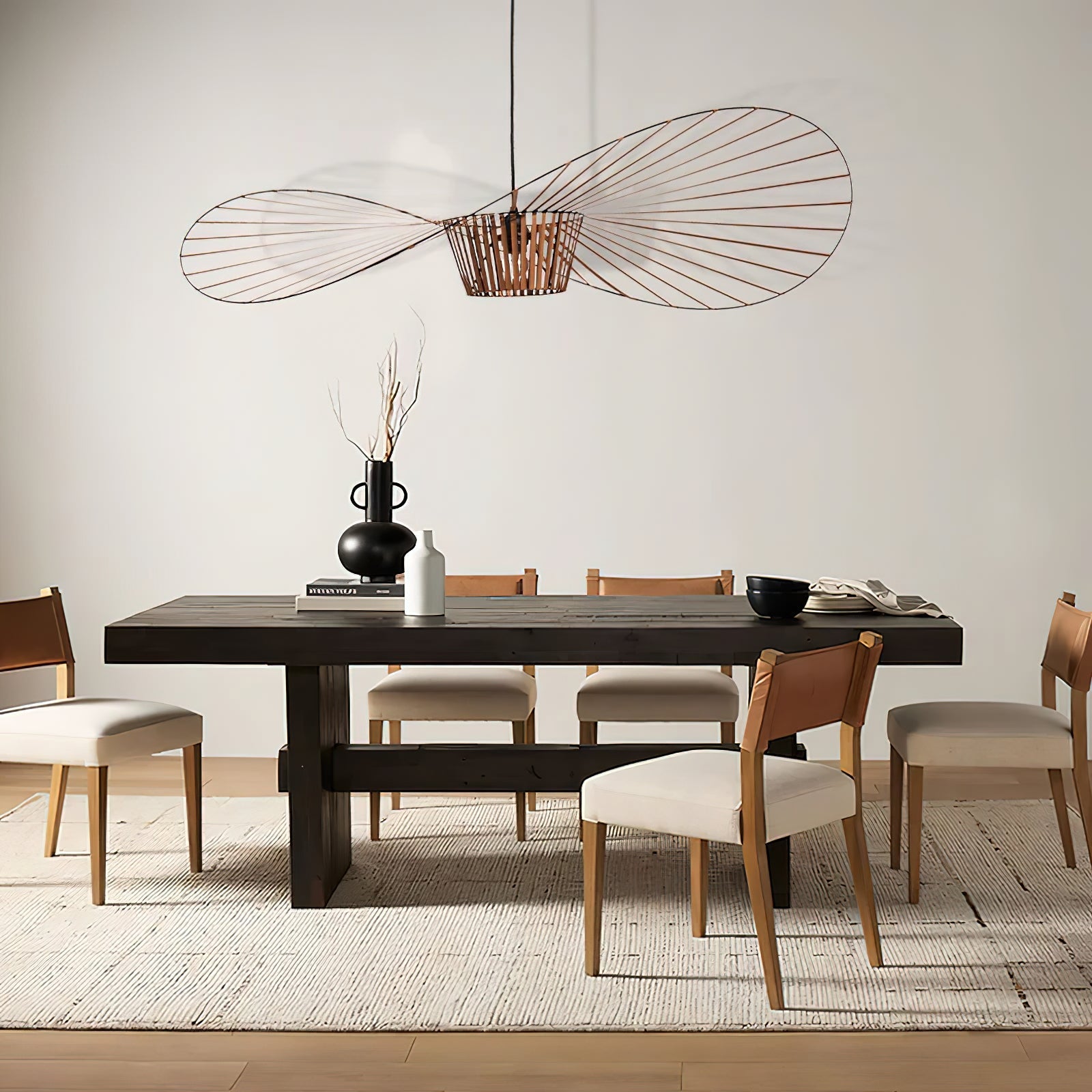 Vertigo Hanglamp Fiberglass Sculptuur met Vloeiende Silhouet Modern Design | Sansoti