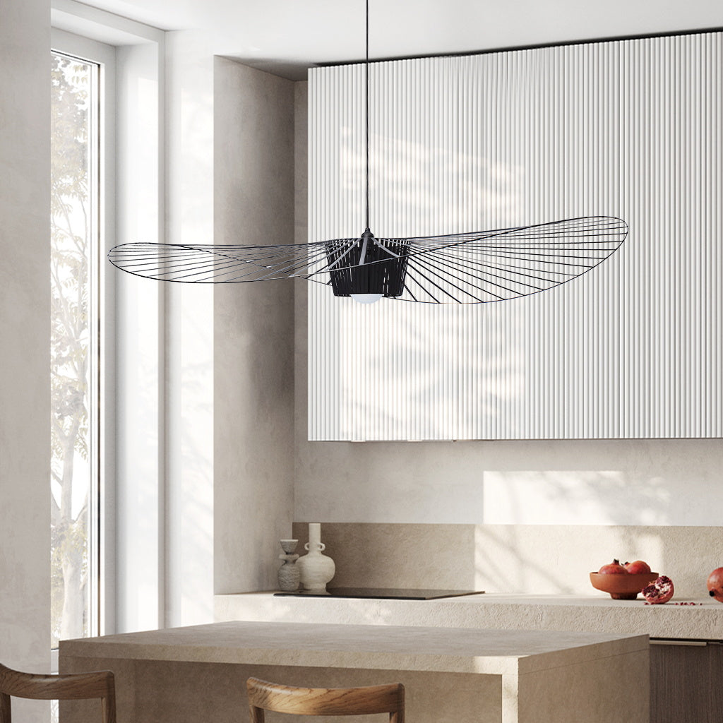 Vertigo Hanglamp Fiberglass Sculptuur met Vloeiende Silhouet Modern Design | Sansoti