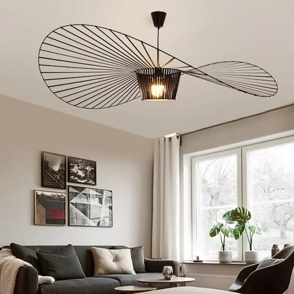 Hanglamp Strohoed Design Modern Elegant Metaal 150cm Verstelbaar | Sansoti