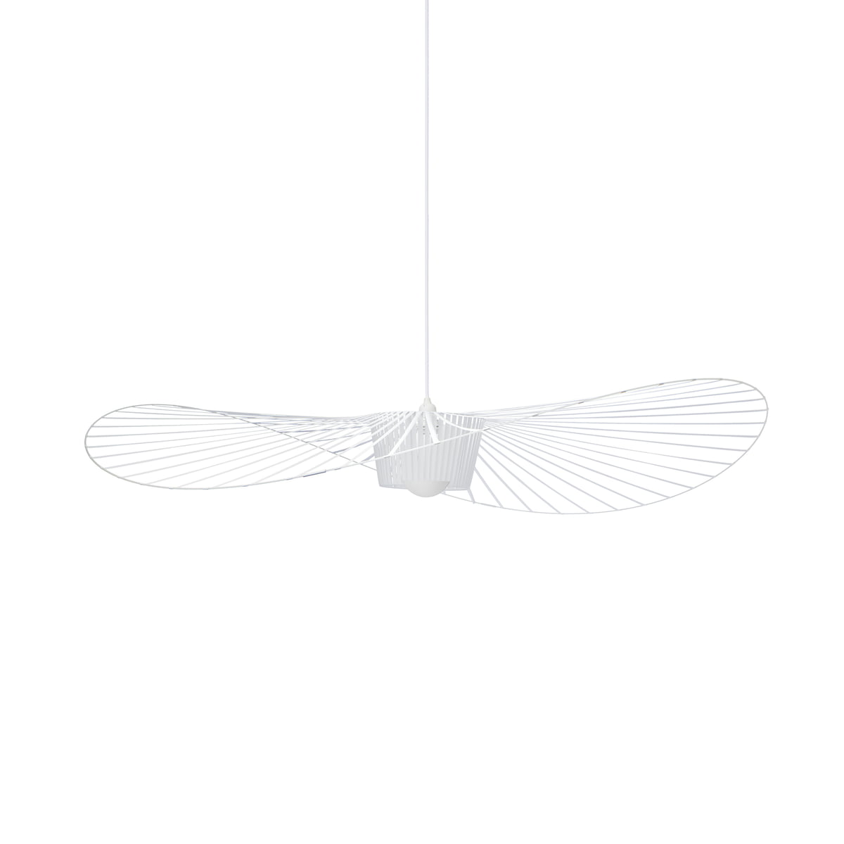 Hanglamp met Polyurethaan Ribbons – Sculptural Design Fiber Grote Zwevende Pendellamp Eetkamer – Ø80cm-Ø200cm | Sansoti