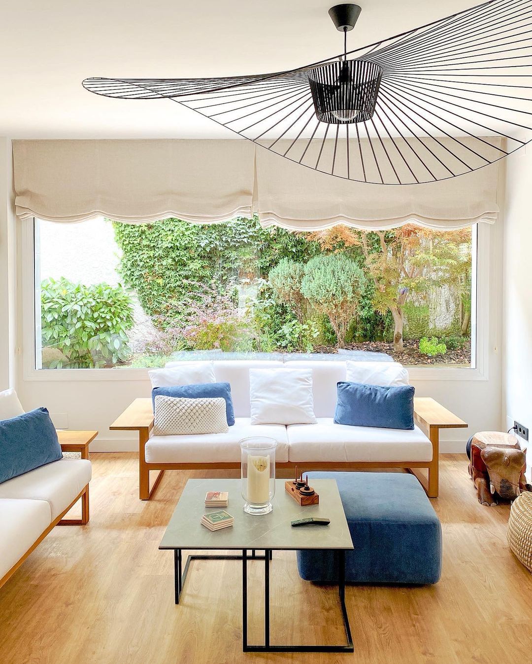 Hanglamp met Polyurethaan Ribbons – Sculptural Design Fiber Grote Zwevende Pendellamp Eetkamer – Ø80cm-Ø200cm | Sansoti