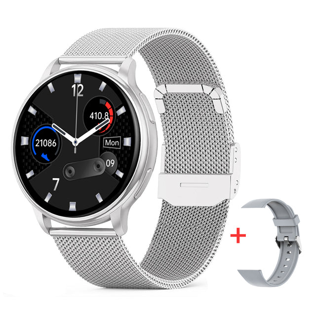 Digitaal Polshorloge met Gezondheidssensor Touchscreen Waterdicht IP68 Noodoproep 14 Dagen Batterij Smartwatch | Sansoti