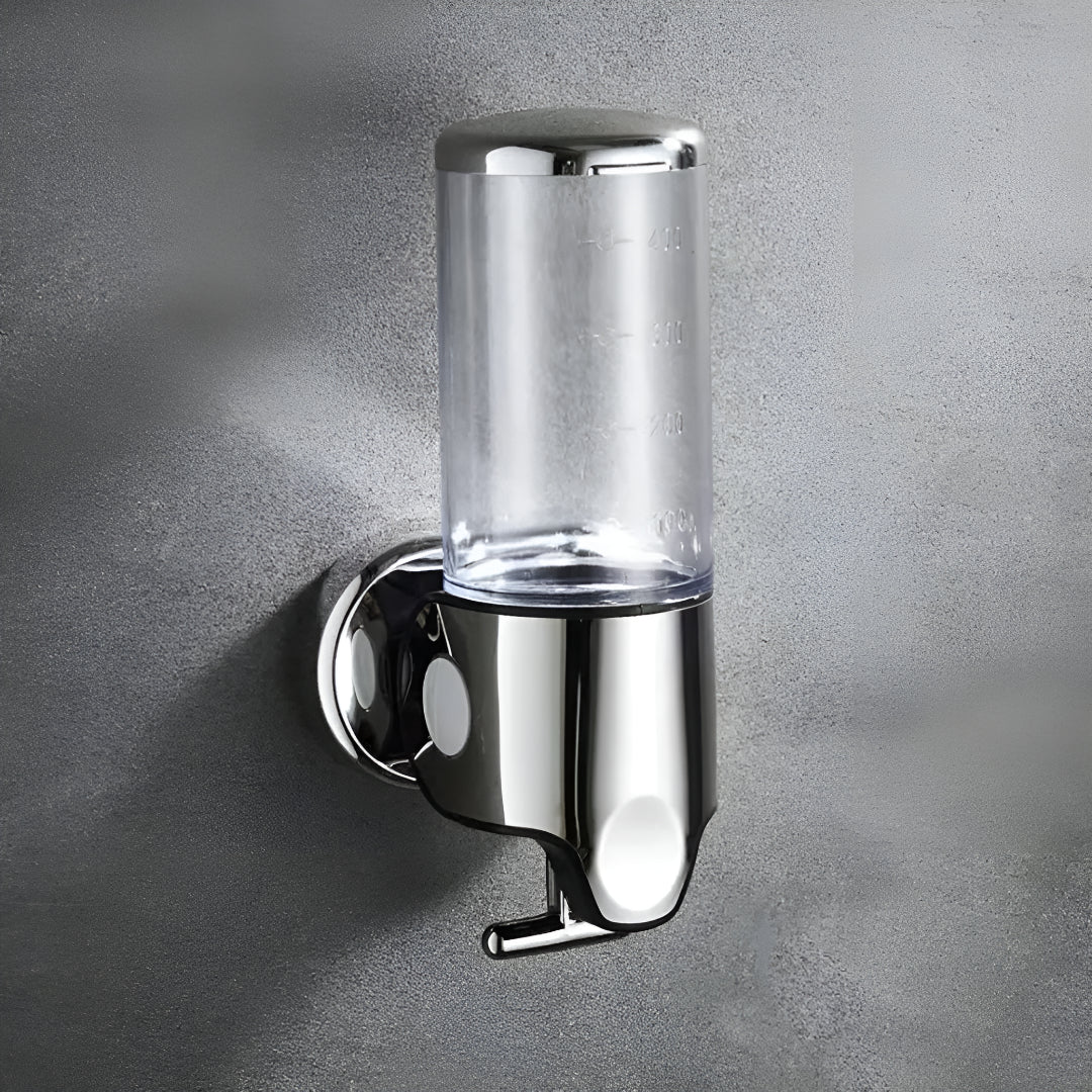 Zeeppompje Wandmontage Messing met Pompje 500ml Goud Zwart Chroom voor Badkamer Keuken Toiletruimte Stijlvol | Sansoti