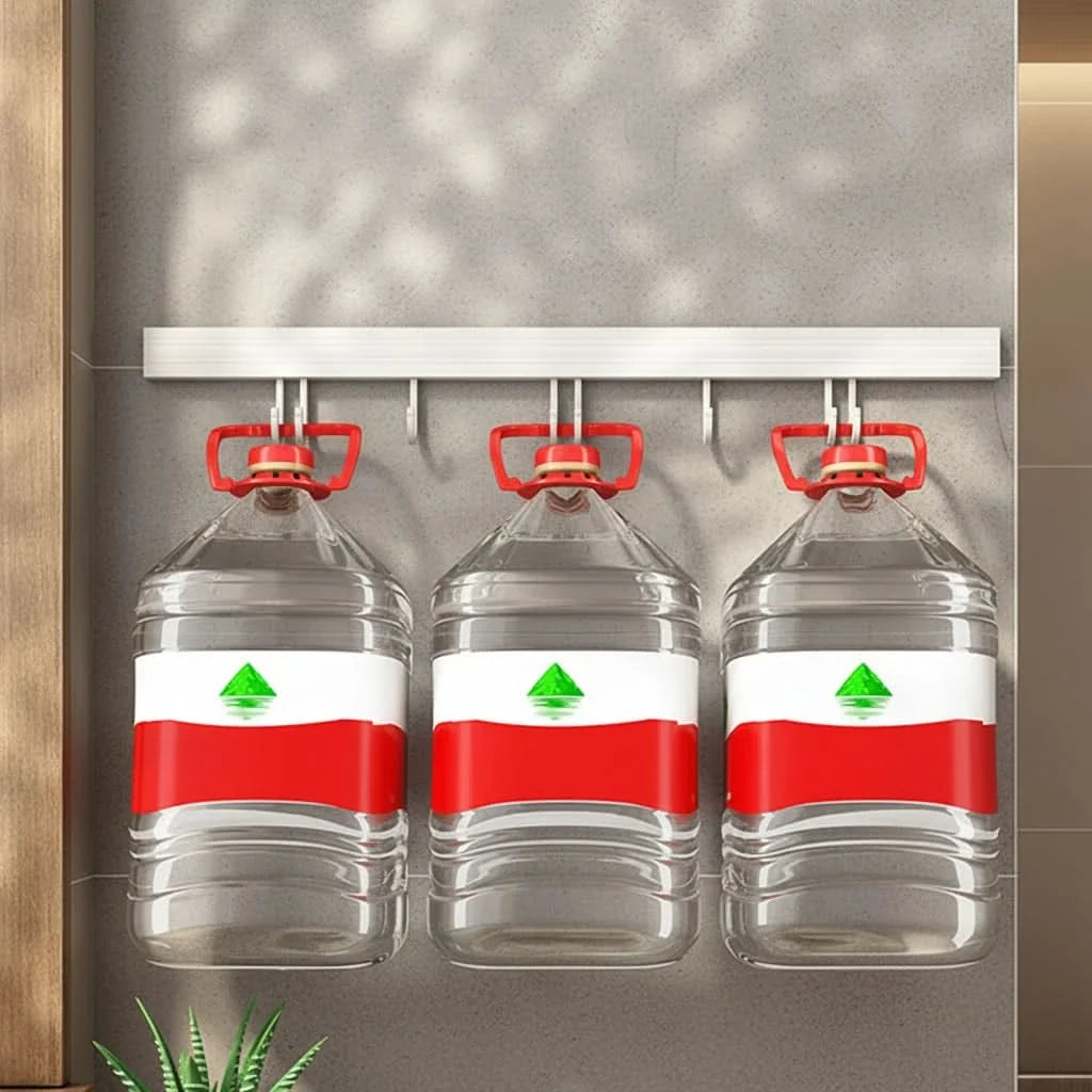 Küchenhänger Ohne Bohren Metall 30-50cm Wandregal für Küchenutensilien Handtücher Gewürzgläser Organizer | Sansoti