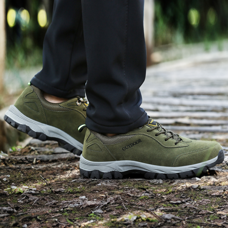 Ergonomische Wandelschoenen met Orthopedische Steun Grijs voor Outdoor en Hiking | Sansoti
