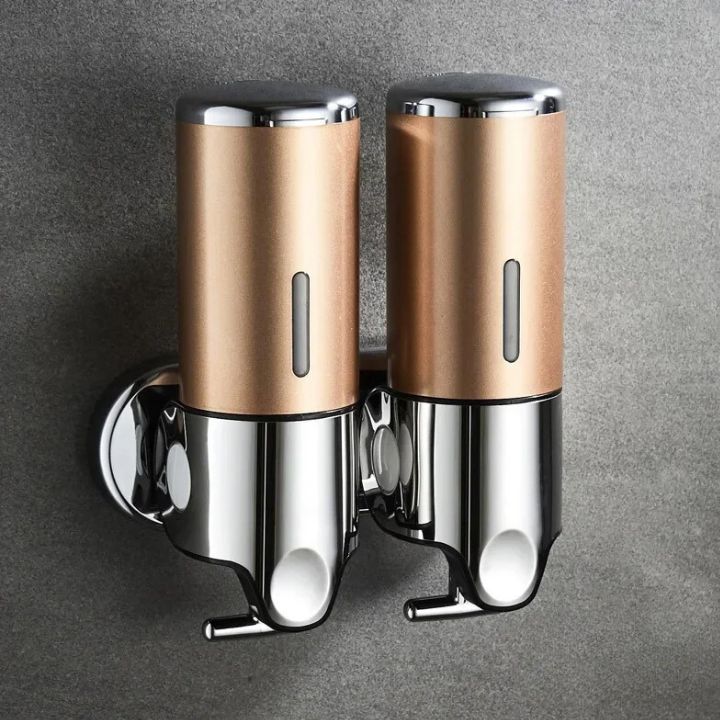 Wall-Mounted Soap Dispenser Stainless Steel Modern Design for Bathroom and Kitchen | Sansoti