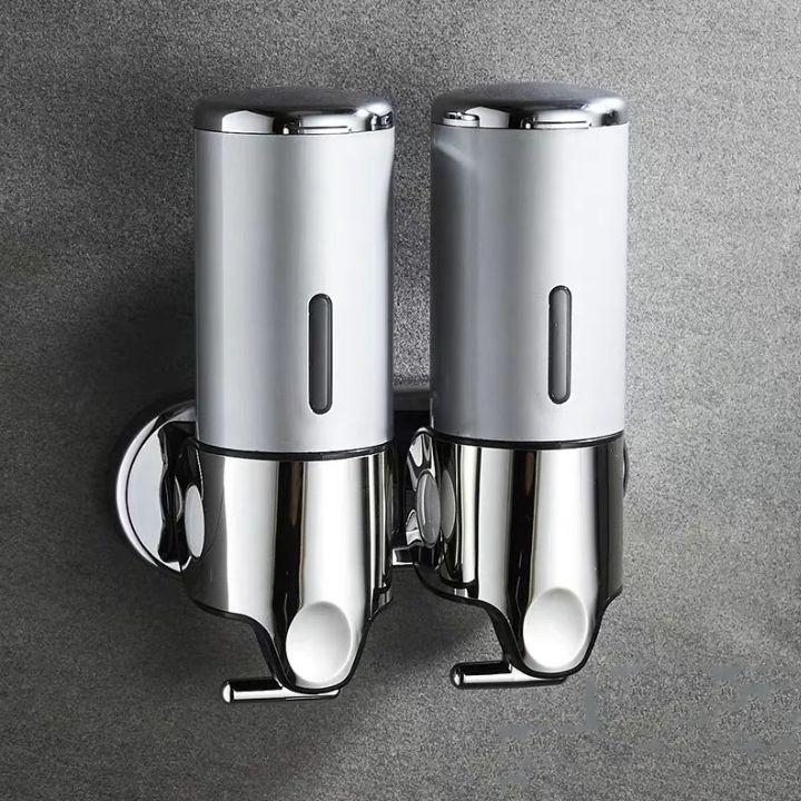 Wall-Mounted Soap Dispenser Stainless Steel Modern Design for Bathroom and Kitchen | Sansoti